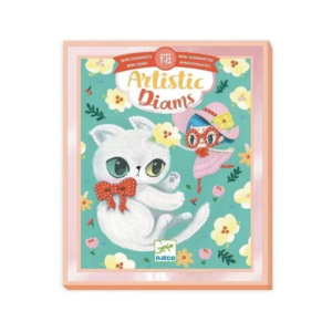 Amitiés Artistic Diams Djeco avec cartes et mini diamants facettés