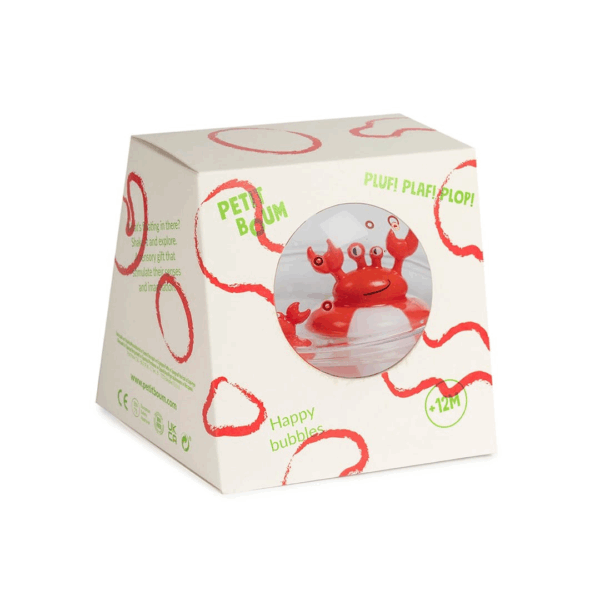 Balle de bain sensorielle Happy Bubble Crabs – Petit Boum – Image 2