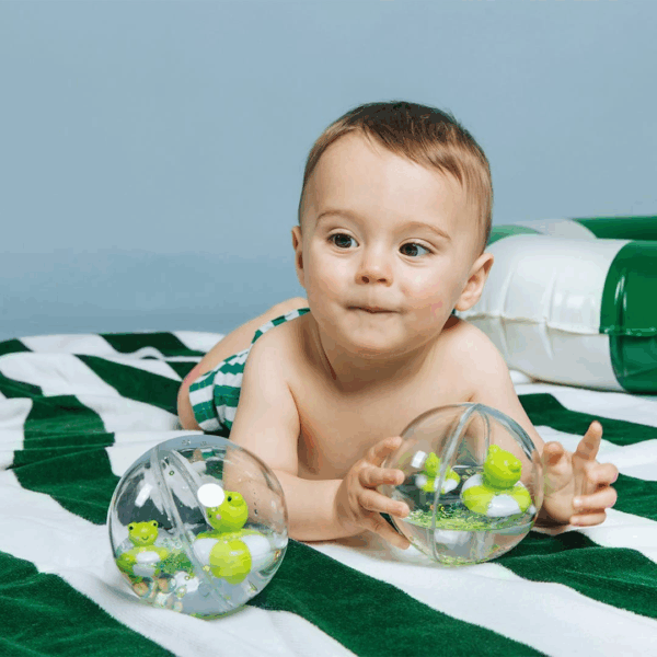 Balle de bain sensorielle Happy Bubble Froggies – Petit Boum – Image 3