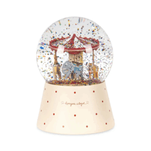 Boule scintillante paillettes avec carrousel de la marque Konges Slojd