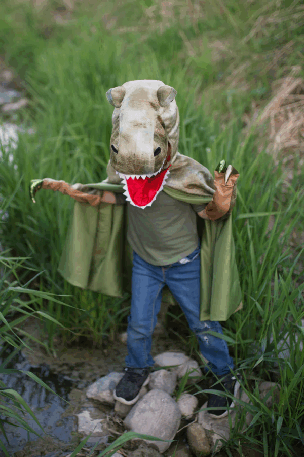 Cape dinosaure T-Rex avec griffes – Grandasaurus – Image 2