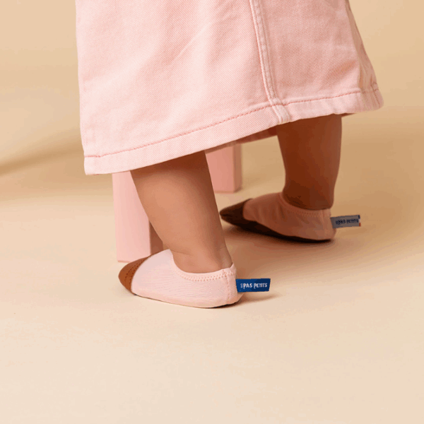 Chaussons souples Les Petites Roses – Les Pas Petits – Image 3