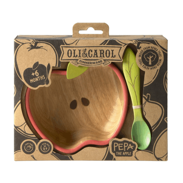 Coffret bol et cuillère Pepa The Apple – Oli & Carol – Image 4