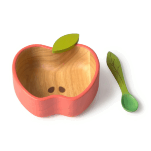Coffret bol et cuillère Pepa The Apple Oli & Carol