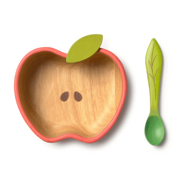 Coffret bol et cuillère Pepa The Apple – Oli & Carol – Image 2