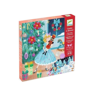 Contes à décorer Casse-noisette Djeco avec tableaux et accessoires créatifs