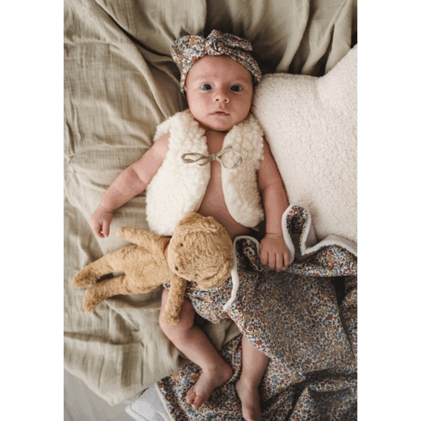 Gilet bébé laine Wooly – Babyshower – Image 2