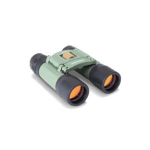 Jumelles antichoc enfant Kidywolf KIDYBINOCULARS vertes avec housse et boussole