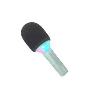 Micro karaoké enfant KIDYMIC de la marque Kidywolf avec effets lumineux