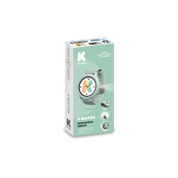 K-Watch Montre enfant interactive verte – Kidywolf – Image 3