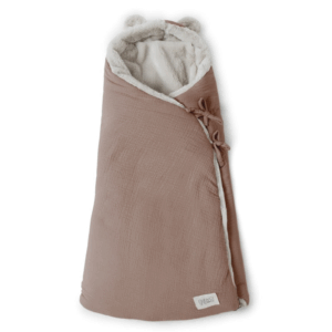 Nid d’ange bébé Teddy Caramel Glacé Babyshower