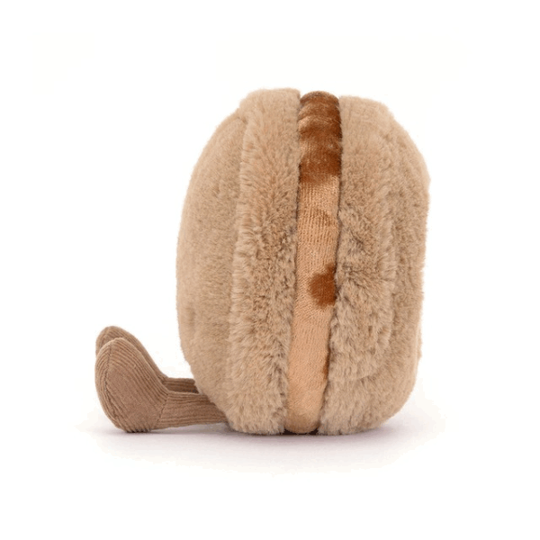 Peluche macaron au chocolat – Amuseables Mona Macaron – Image 2