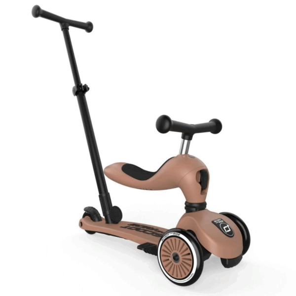 Porteur évolutif Highwaykick 1 Push and Go - Mocha – Image 3