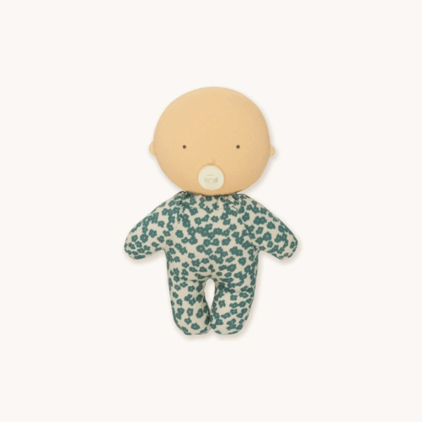 Poupon souple en caoutchouc Gommu Mini Baby Soft Vanilla de la marque We Are Gommu
