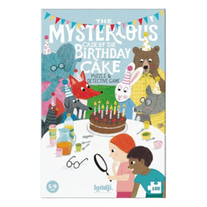 Puzzle détective enfants Birthday avec jeu d’indices
