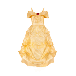 Robe princesse jaune avec rose rouge Great Pretenders