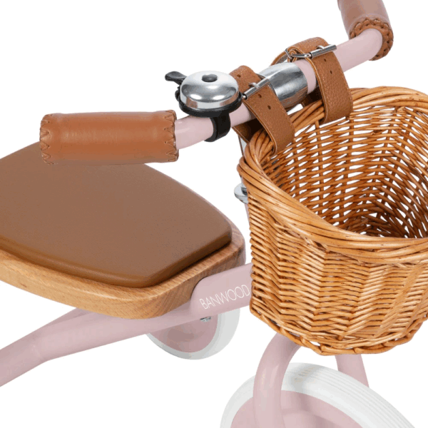 Tricycle vintage pour enfants Dusty Pink - Banwood – Image 5