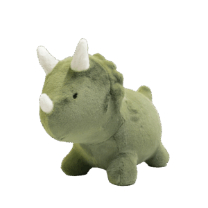 Animal sauteur dino Wild & Soft en peluche rebondissante