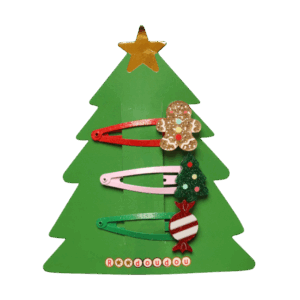 Lot de 3 barrettes Noël enfant Roodoudou