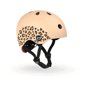Casque enfant léopard xxs Scoot & Ride