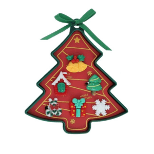 Coffret bagues sapin Roodoudou 6 bagues festives