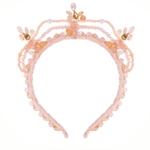 Diadème cristaux roses Great Pretenders pour déguisement princesse