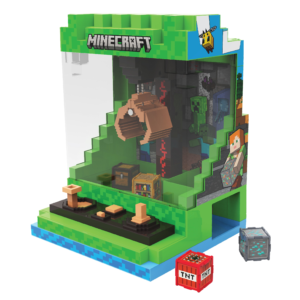 Arcade minecraft grappin électronique avec pince et capsules Minecraft