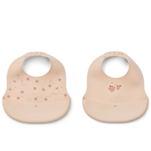 bavoirs silicone bébé Liewood Ember Mini Butterfly