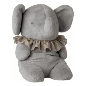 Peluche éléphant Maileg Grand bleu/gris