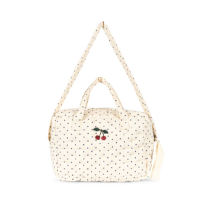 Sac à langer poupée Estate Dot Konges Sløjd en coton à motif pois