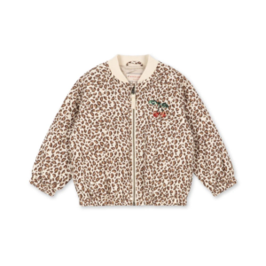 Veste bombers Juno Léopard Konges Sløjd légère et chaude pour enfants
