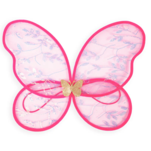ailes papillon rose fuchsia Great Pretenders scintillantes pour déguisement enfant