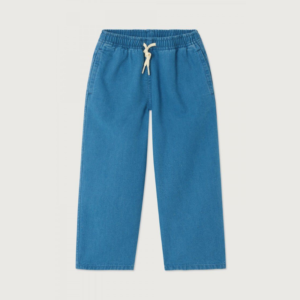 Pantalon enfant stone blue Comow American Vintage en coton doux
