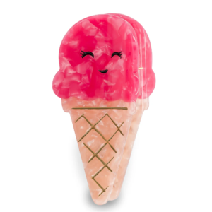 Pince à cheveux glace à la framboise Luciole et Petit Pois