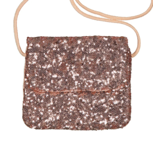 Sac enfant sequins roses Luciole et Petit Pois pailleté