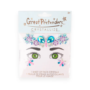 strass visage jardin papillons autocollants turquoise roses avec papillons enfant