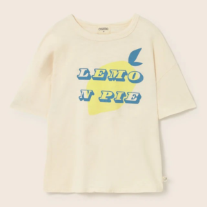T-shirt garçon coton OLMO Lemon Pie Cozmo avec motif citron lemon pie
