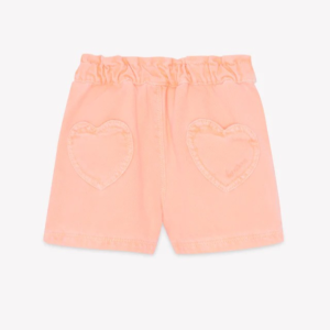 Short en jean Bonton Mélanie rose sunset