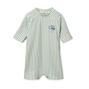 Combinaison UV bébé gaufrée THOR Peppermint Liewood