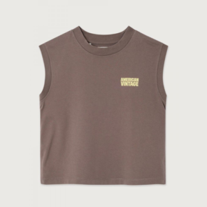 Débardeur enfant Gixy American Vintage couleur cendre