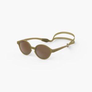 Lunettes soleil bébé Izipizi #D Glossy Kaki verte