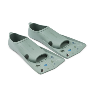 Palmes de natation enfant Liewood GUSTAV Sea Peppermint silicone