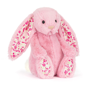 peluche lapin jellycat Blushkin Blossom Luxe Bunny