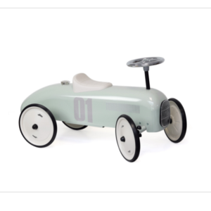 Porteur voiture Vilac vintage vert sauge métal