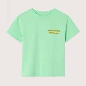 t-shirt enfant American Vintage Fizvalley amandier vintage