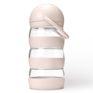 Boîte doseuse lait bébé Elhée So Mimi nude 3 compartiments hermétiques