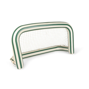 Cage de but gonflable Konges Slojd Green Stripe flottant avec ballon