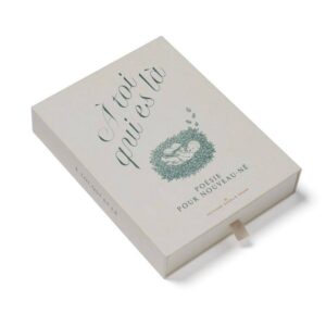 Coffret naissance poésie À toi qui es là Charlie Crane avec livre et lange