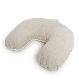 Coussin d’allaitement confortable Linen BABYSHOWER déhoussable