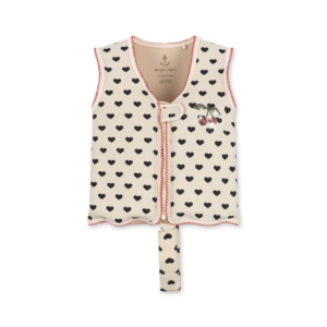 Gilet de natation enfant Konges Slojd MANON Coeur Eclipse avec motif cœur